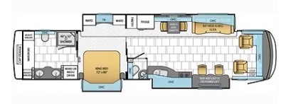 2014 NEWMAR MOUNTAIN AIR 4369, , floor-plans-day image number 0